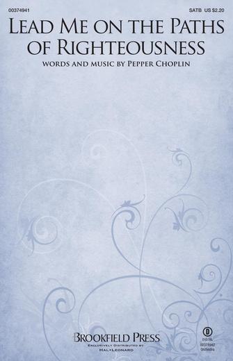 Lead Me On The Paths Of Righteousness Sheet Music Preview
