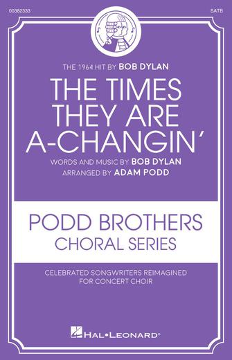 The Times They Are A-Changin' (arr. Adam Podd) Sheet Music Preview