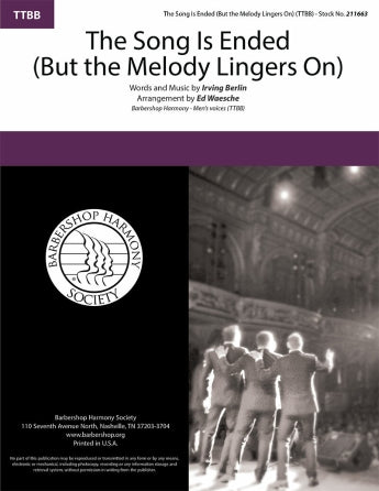 The Song Is Ended (But the Melody Lingers On) (arr. Ed Waesche) Sheet Music Preview