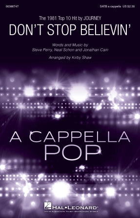 Don't Stop Believin' (arr. Kirby Shaw) Sheet Music Preview