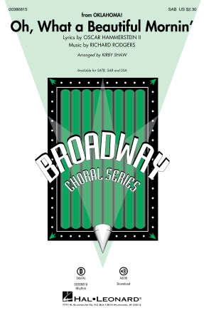 Oh, What A Beautiful Mornin' (from Oklahoma!) (arr. Kirby Shaw) Sheet Music Preview
