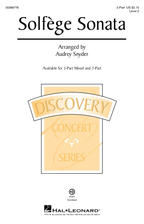 Solfege Sonata Sheet Music Preview