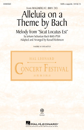 Alleluia On A Theme By Bach (from Magnificat, BWV 243) (arr. Russell Robinson) Sheet Music Preview