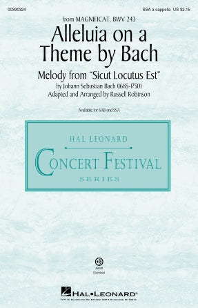 Alleluia On A Theme By Bach (from Magnificat, BWV 243) (arr. Russell Robinson) Sheet Music Preview