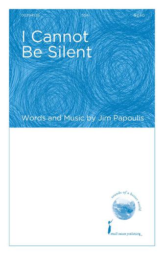 I Cannot Be Silent Sheet Music Preview