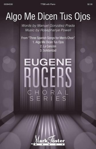Algo Me Dicen Tus Ojos (from Three Spanish Songs for Men's Choir) Sheet Music Preview