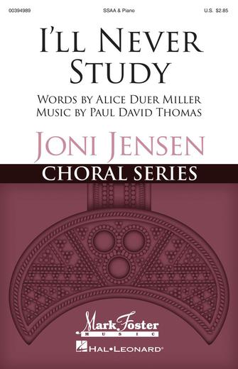 I'll Never Study Sheet Music Preview