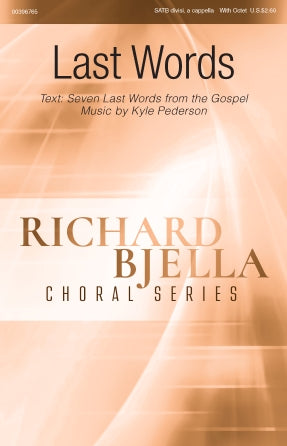 Last Words Sheet Music Preview