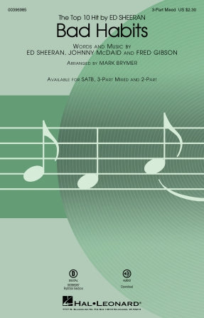 Bad Habits (arr. Mark Brymer) Sheet Music Preview