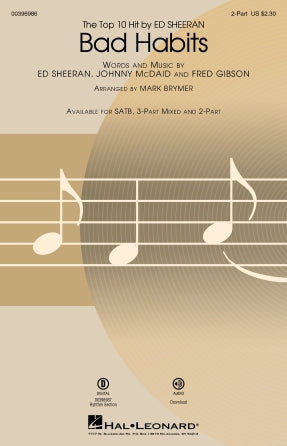 Bad Habits (arr. Mark Brymer) Sheet Music Preview
