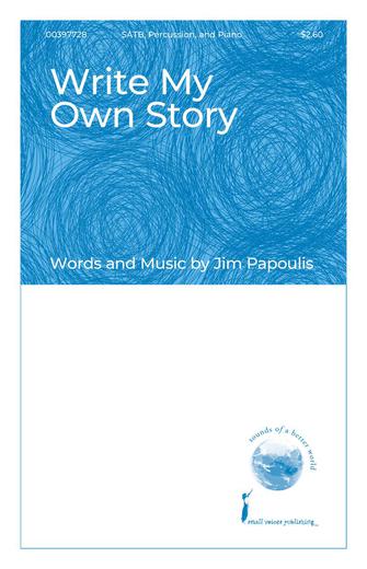 Write My Own Story Sheet Music Preview