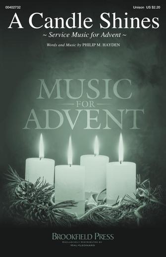 A Candle Shines (A Response For Advent Candle Lighting) Sheet Music Preview