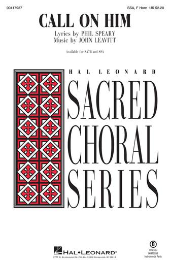 Call On Him Sheet Music Preview