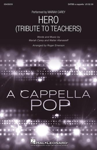 Hero (Tribute To Teachers) (arr. Roger Emerson) Sheet Music Preview