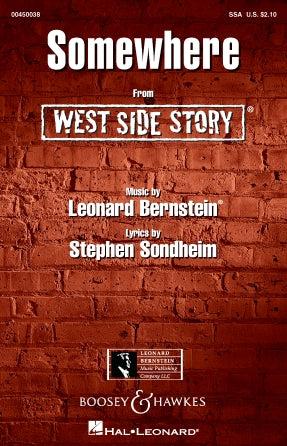 Somewhere (from West Side Story) (arr. William Jonson) Sheet Music Preview