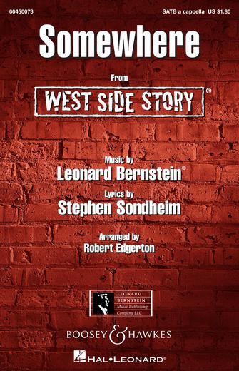 Somewhere (from West Side Story) (arr. Robert Edgerton) Sheet Music Preview