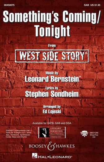 Something's Coming/Tonight (from West Side Story) (arr. Ed Lojeski) Sheet Music Preview