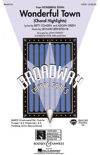 Wonderful Town (Choral Highlights) (arr. John Purifoy) Sheet Music Preview
