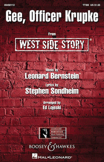 Gee, Officer Krupke (from West Side Story) (arr. Ed Lojeski) Sheet Music Preview
