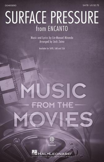 Surface Pressure (from Encanto) (arr. Jack Zaino) Sheet Music Preview