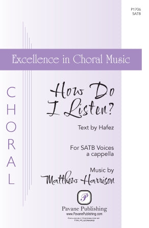 How Do I Listen? Sheet Music Preview