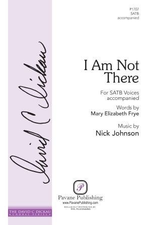 I Am Not There Sheet Music Preview