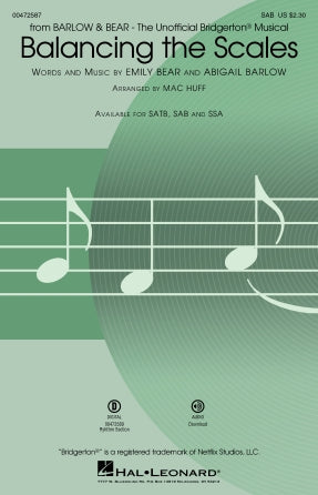 Balancing The Scales (from The Unofficial Bridgerton Musical) (arr. Mac Huff) Sheet Music Preview