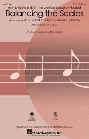 Balancing The Scales (from The Unofficial Bridgerton Musical) (arr. Mac Huff) Sheet Music Preview