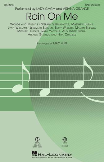 Rain On Me (arr. Mac Huff) Sheet Music Preview