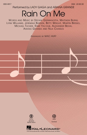 Rain On Me (arr. Mac Huff) Sheet Music Preview