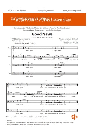 Good News Sheet Music Preview