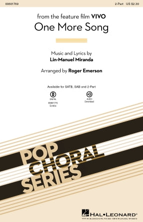 One More Song (from Vivo) (arr. Roger Emerson) Sheet Music Preview