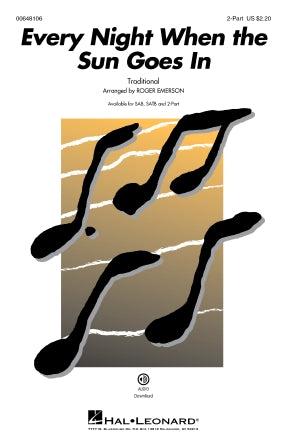 Every Night When The Sun Goes In (arr. Roger Emerson) Sheet Music Preview