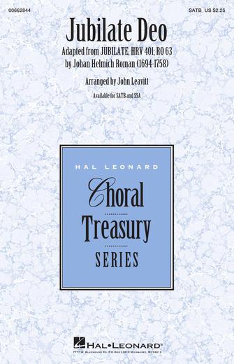 Jubilate Deo (arr. John Leavitt) Sheet Music Preview