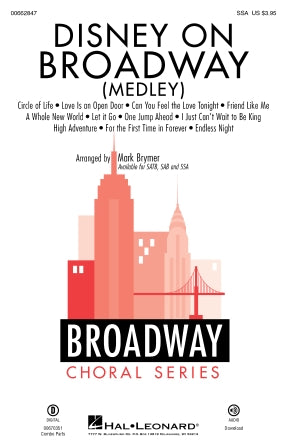 Disney On Broadway (Medley) Sheet Music Preview