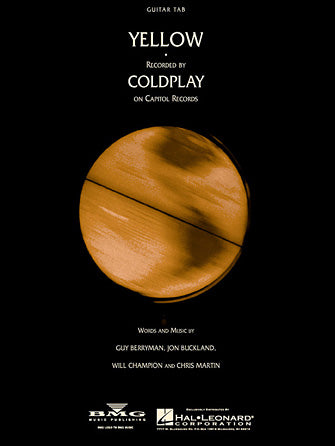Yellow Sheet Music Preview