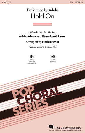 Hold On (arr. Mark Brymer) Sheet Music Preview
