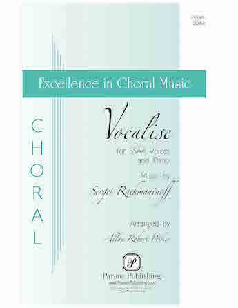 Vocalise Sheet Music Preview