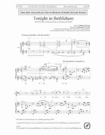 Tonight In Bethlehem Sheet Music Preview