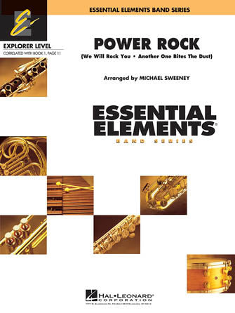 Power Rock (arr. Michael Sweeney) - Eb Alto Clarinet Sheet Music Preview