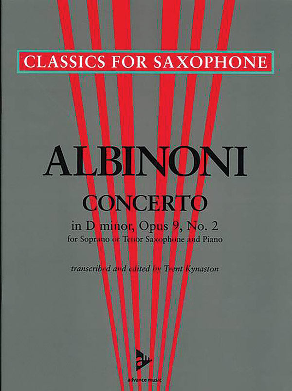 Concerto in D Minor Opus 9, No. 2 Cover Image