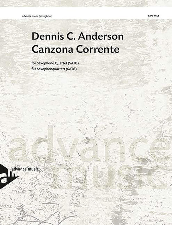 Canzona Corrente Cover Image