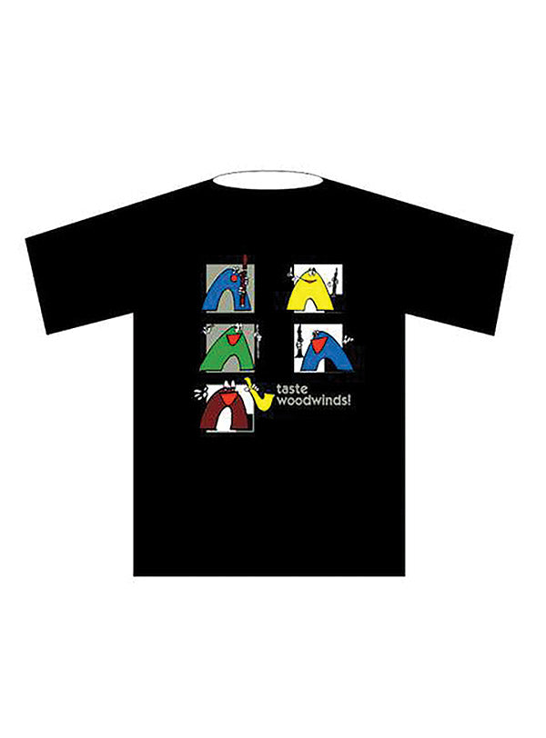 Taste Woodwinds! T-Shirt: Black (Extra Large) Cover Image