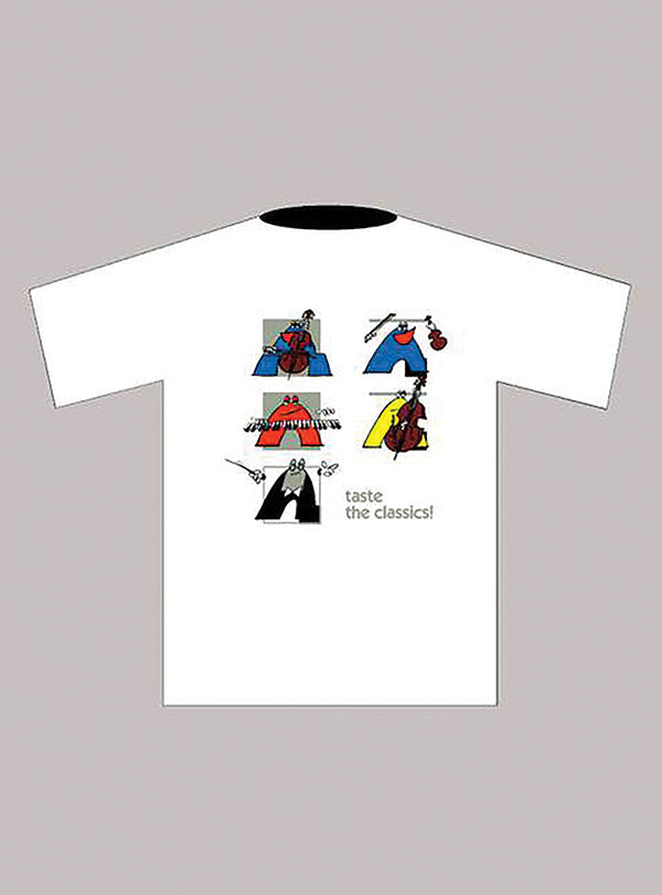 Taste the Classics! T-Shirt: White (Extra Large) Cover Image
