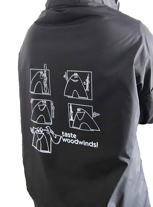 Taste Woodwinds! Raincoat: Black (Medium) Cover Image