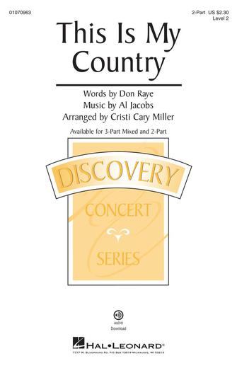 This Is My Country (arr. Cristi Cary Miller) Sheet Music Preview