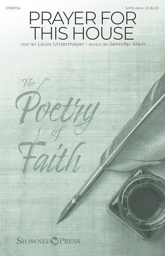 Prayer For This House Sheet Music Preview