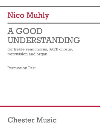 A Good Understanding (Percussion Part) Sheet Music Preview