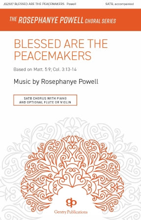 Blessed Are The Peacemakers Sheet Music Preview