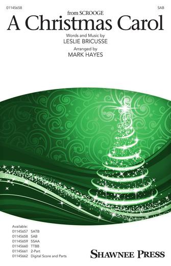 A Christmas Carol (from Scrooge) (arr. Mark Hayes) Sheet Music Preview